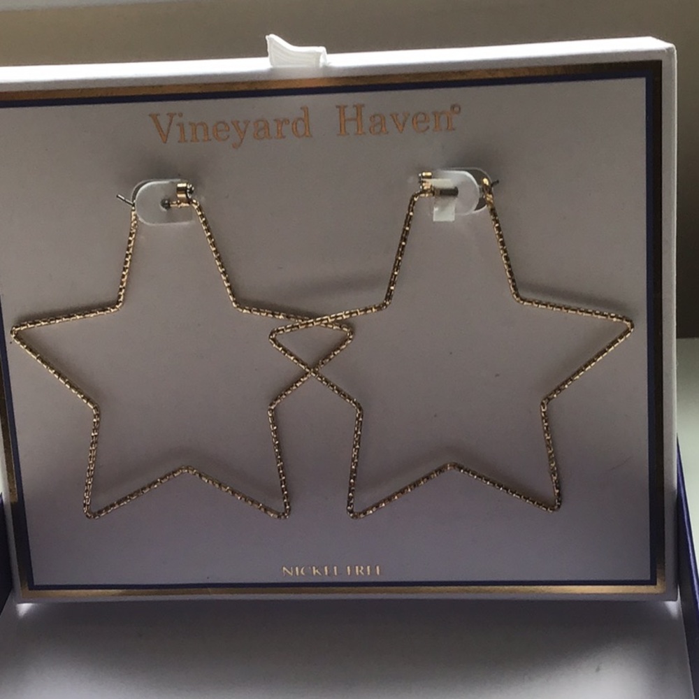 NIB VINEYARD HAVEN STAR EARRINGS - Picture 3 of 7